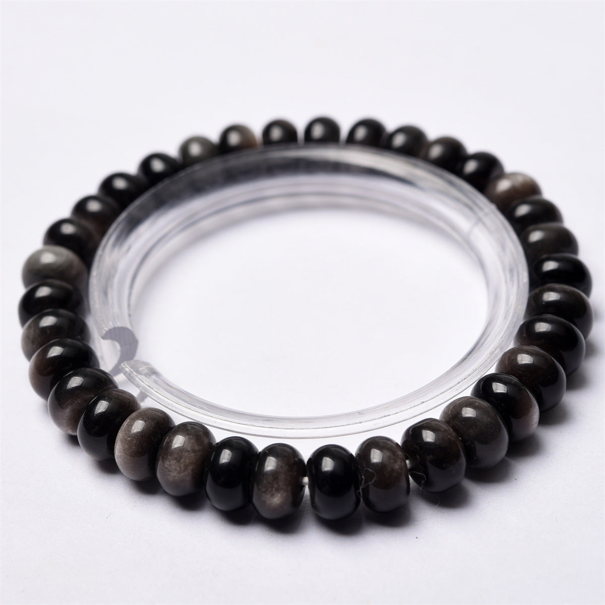 Wholesale  6mm natural stone abacus beads bracelet
